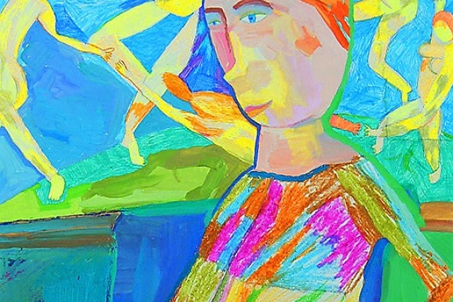 "Под впечатлением Матисса",Светкина Алиса, Россия, г. Саратов - победитель в Номинации «НЕПРИЗНАННЫЙ ШЕДЕВР» журнала об искусстве для школьников, учителей, родителей «Введенская сторона»